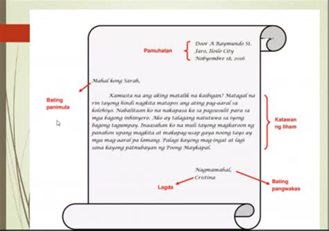 MGA URI NG LIHAM Flashcards .